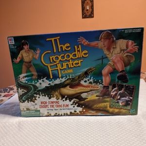 The Crocodile Hunter Motorized Board Game Vintage